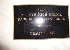 #57/105: 1995, S - Baseball Mr Ayr HS Baseball Invitational Champs, High School